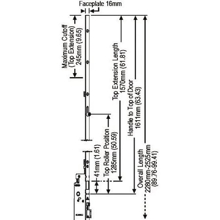 Strybuc Manual Top Roller Ext 850-8778491